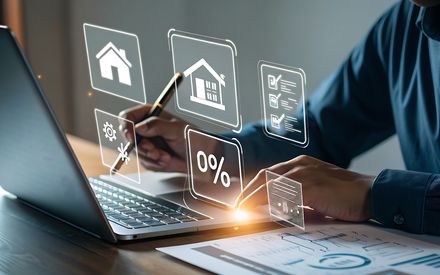 Lening, woning, kopen , vastgoed, rentevoet, banken, bank,kapitaal