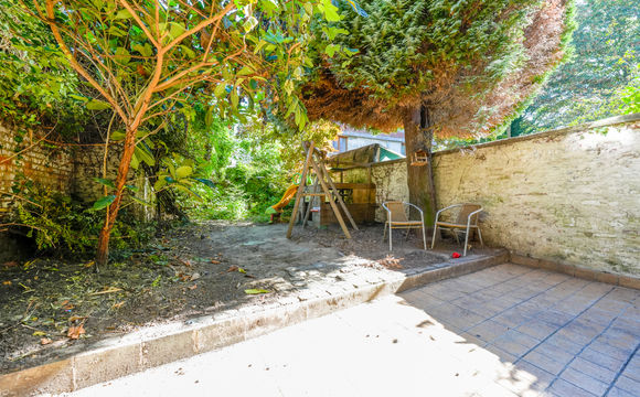 Rez-de-ch. avec jardin à vendre a Ixelles