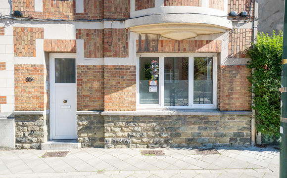 Rez-de-ch. avec jardin à vendre a Ixelles