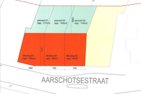 Terrain à bâtir à vendre a Vilvorde